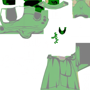 Thoma · Body lightmap texture