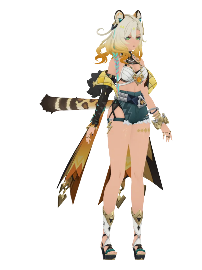 Xilonen · 3D model from Genshin Impact