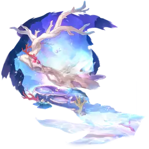 Hysilens · Warp banner (background)