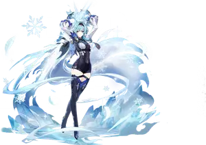 Eula · Wish splash art from Genshin Impact