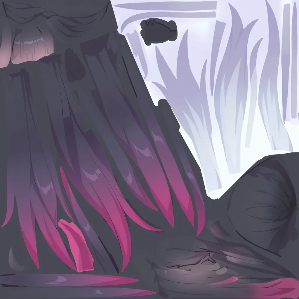 Hysilens · Hair colour texture from Honkai: Star Rail