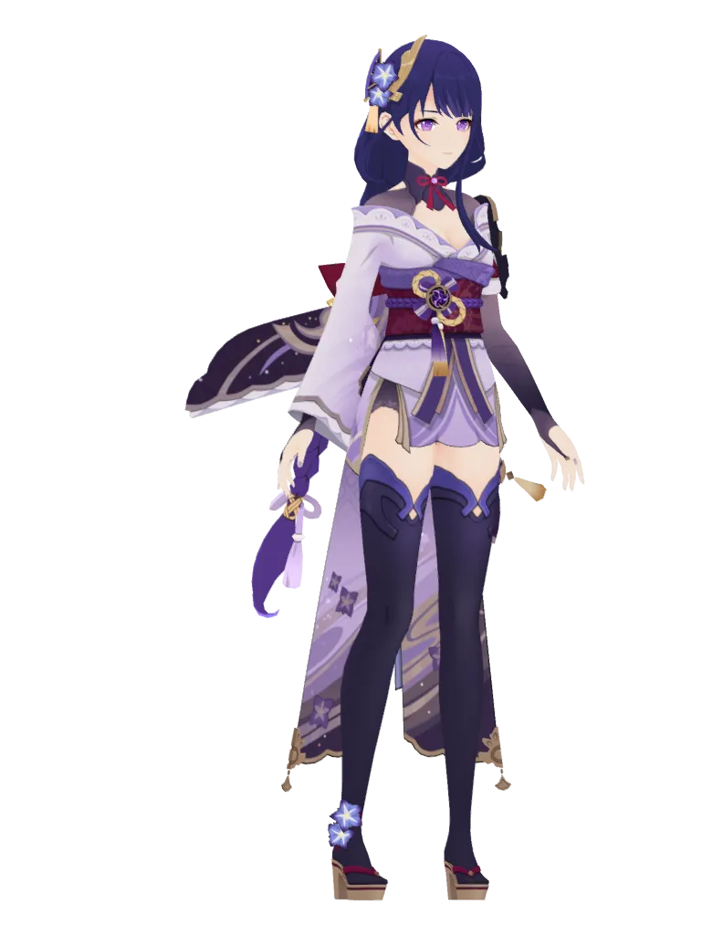 Raiden Shogun · 3D model from Genshin Impact