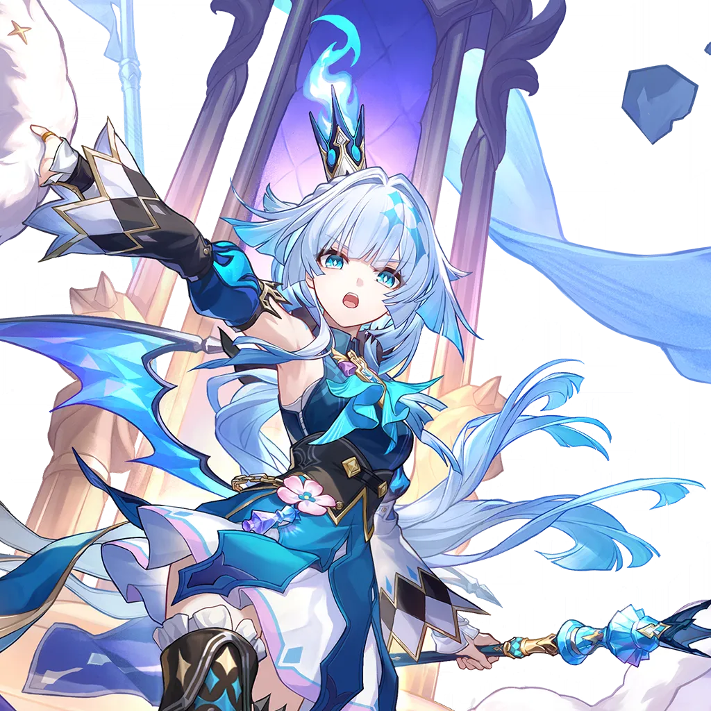 Cerydra · Warp art from Honkai: Star Rail