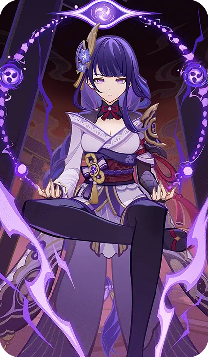 Raiden Shogun · TCG card from Genshin Impact