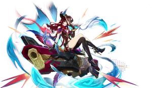 Chasca · Wish splash art from Genshin Impact