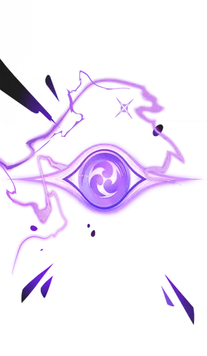 Raiden Shogun · TCG summon: Eye of Stormy Judgment, middle layer