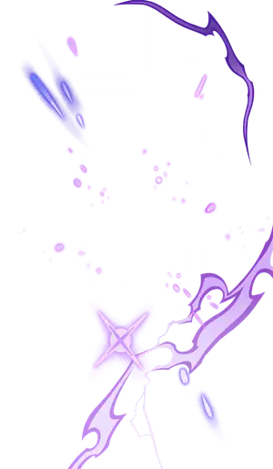 Raiden Shogun · TCG summon: Eye of Stormy Judgment, foreground layer