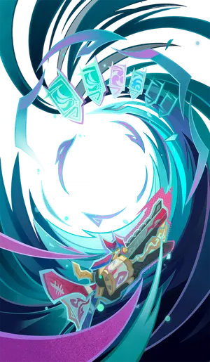 Chasca · TCG talent card, middle layer