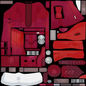 Clara · Body2 colour texture from Honkai: Star Rail