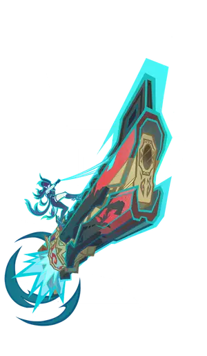 Chasca · TCG summon: Soulsniper: Ritual Staff, middle layer