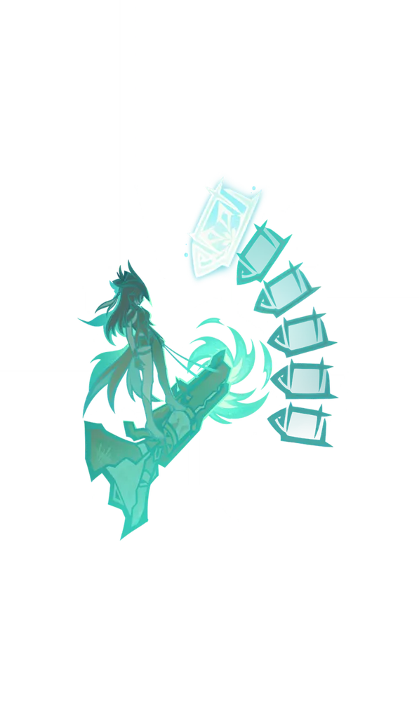 Chasca · TCG summon: Shining Shadowhunt Shell: Cryo, middle layer from Genshin Impact