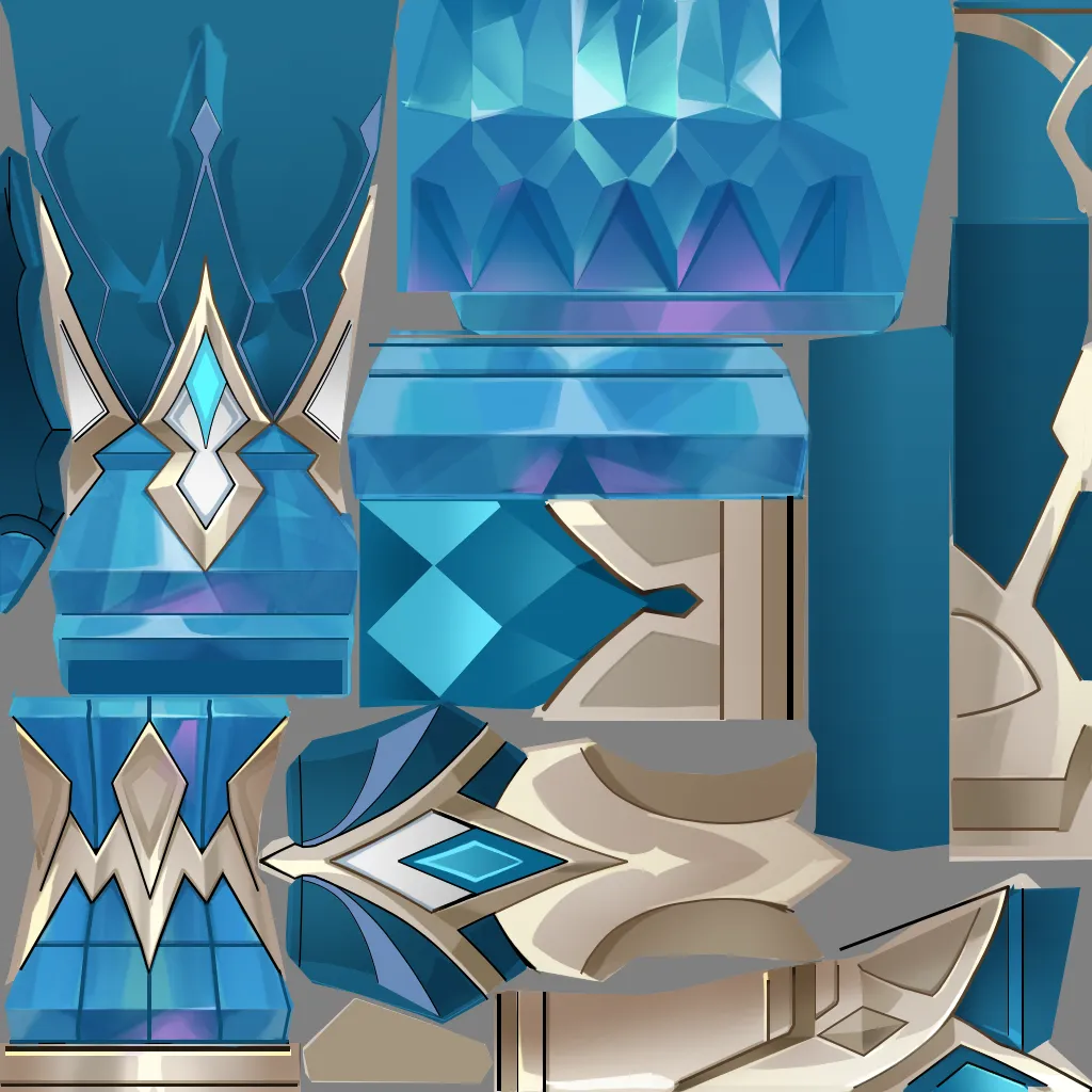 Cerydra · Weapon colour texture from Honkai: Star Rail