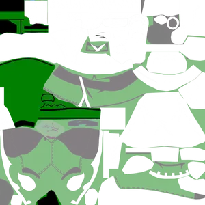 Sayu · Body lightmap texture