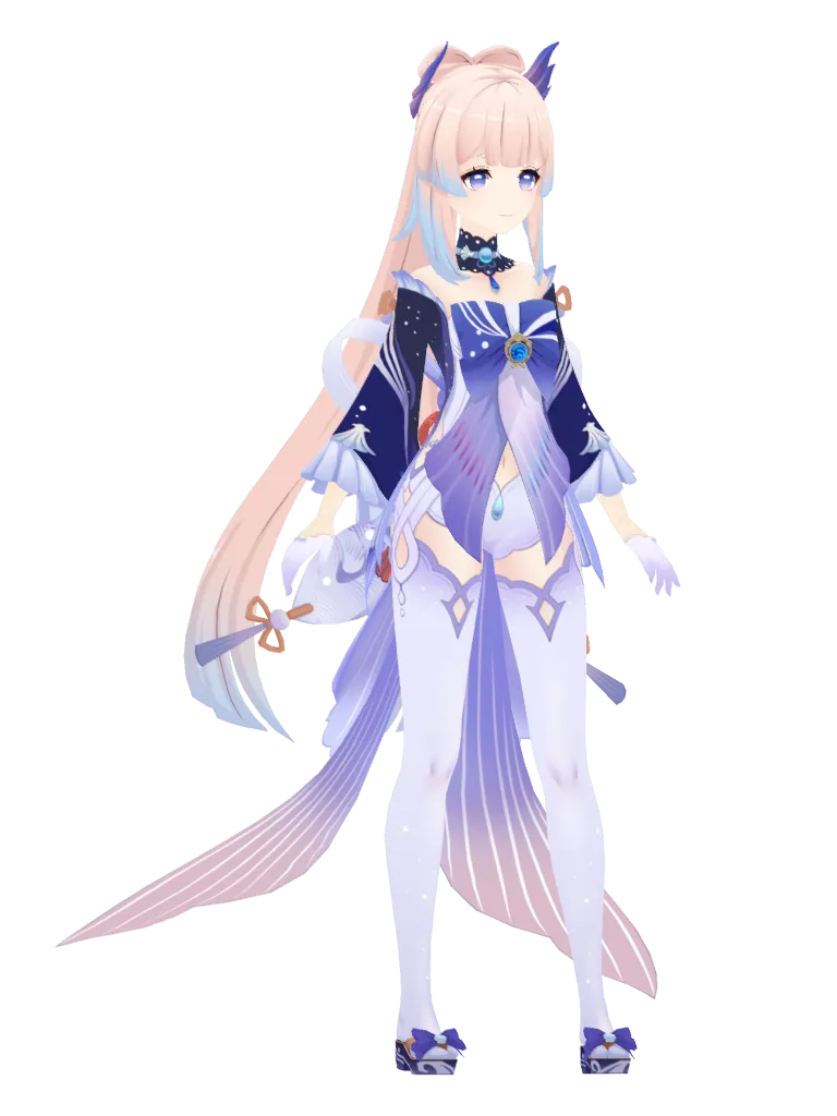 Sangonomiya Kokomi · 3D model from Genshin Impact