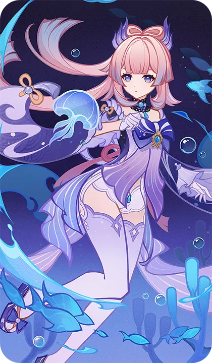 Sangonomiya Kokomi · TCG card from Genshin Impact