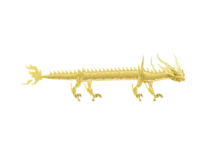 Dan Heng • Permansor Terrae · Dragon (skill) 3D model