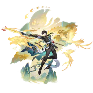 Dan Heng • Permansor Terrae · Splash art
