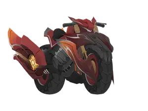 Mavuika · Motorcycle (skill) 3D model
