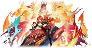 Mavuika · Wish splash art