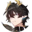 Dan Heng • Permansor Terrae · Round icon from Honkai: Star Rail