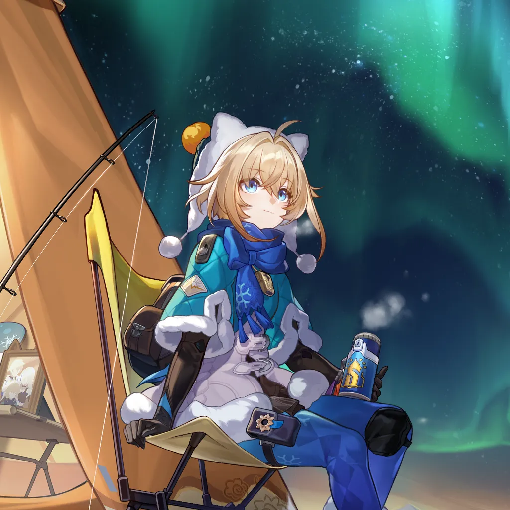 Lynx · Warp art from Honkai: Star Rail
