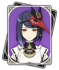 Kujou Sara · Character card