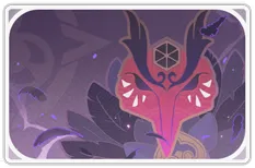 Kujou Sara · Namecard icon from Genshin Impact
