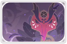 Kujou Sara · Namecard icon from Genshin Impact