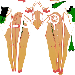 Mavuika · Body lightmap texture