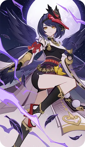 Kujou Sara · TCG card
