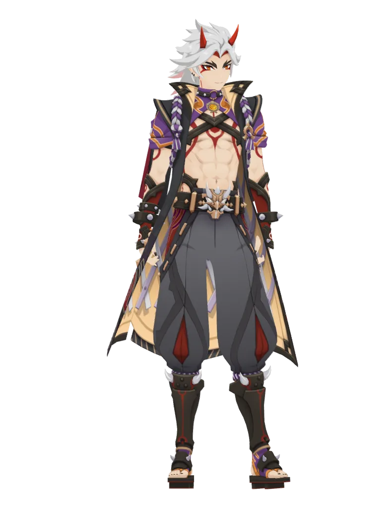 Arataki Itto · 3D model from Genshin Impact