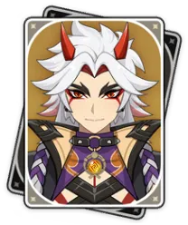 Arataki Itto · Character card from Genshin Impact
