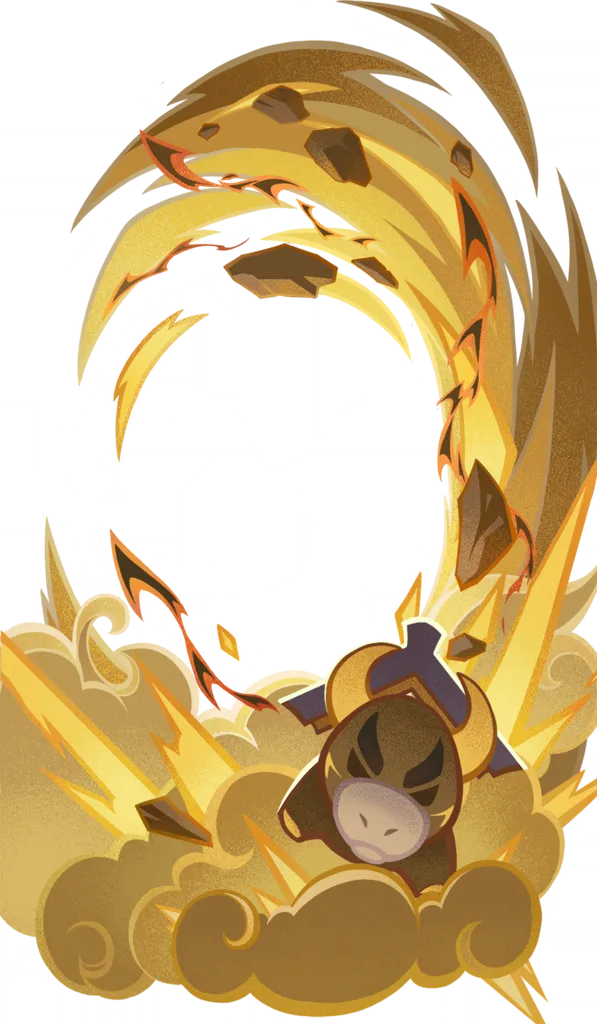 Arataki Itto · TCG talent card, middle layer from Genshin Impact
