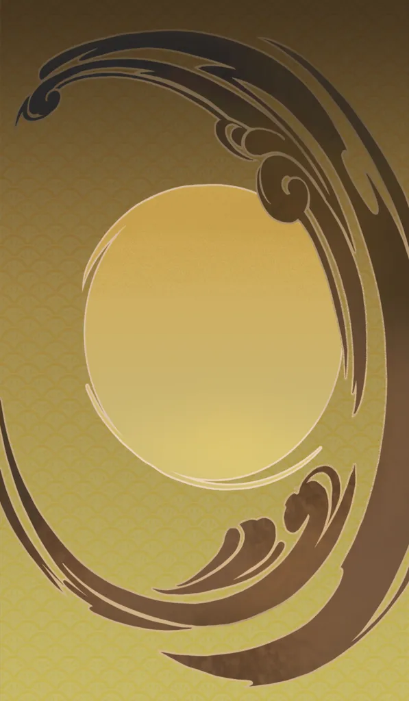 Arataki Itto · TCG summon: Ushi, background layer from Genshin Impact
