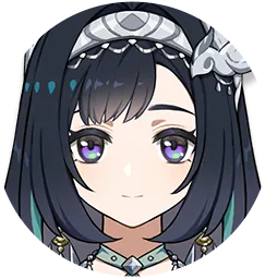 Lan Yan · Round icon from Genshin Impact