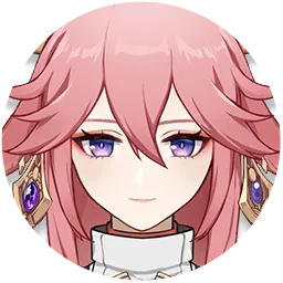 Yae Miko · Round icon from Genshin Impact