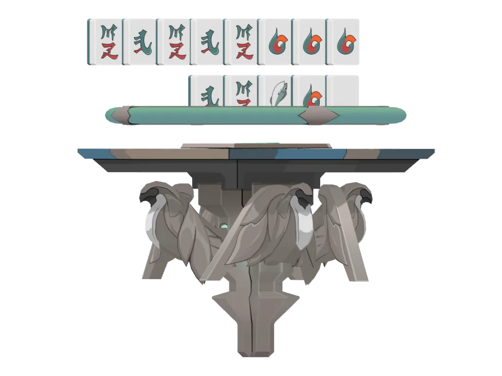 Qingque · Weapon 3D model from Honkai: Star Rail