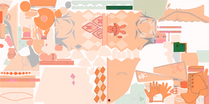 Sparxie · Body lightmap texture