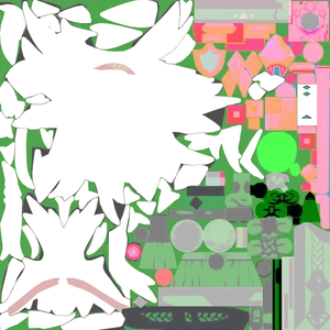 Shikanoin Heizou · Hair lightmap texture