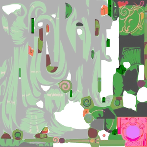Yumemizuki Mizuki · Hair lightmap texture