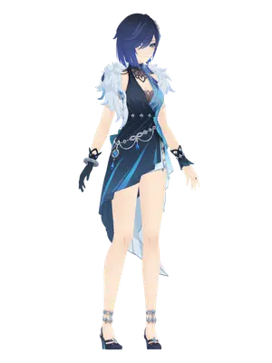 Yelan · Outfit 3D model