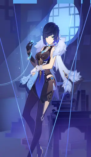 Yelan · TCG card art