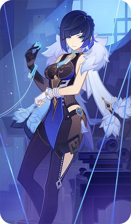 Yelan · TCG card from Genshin Impact