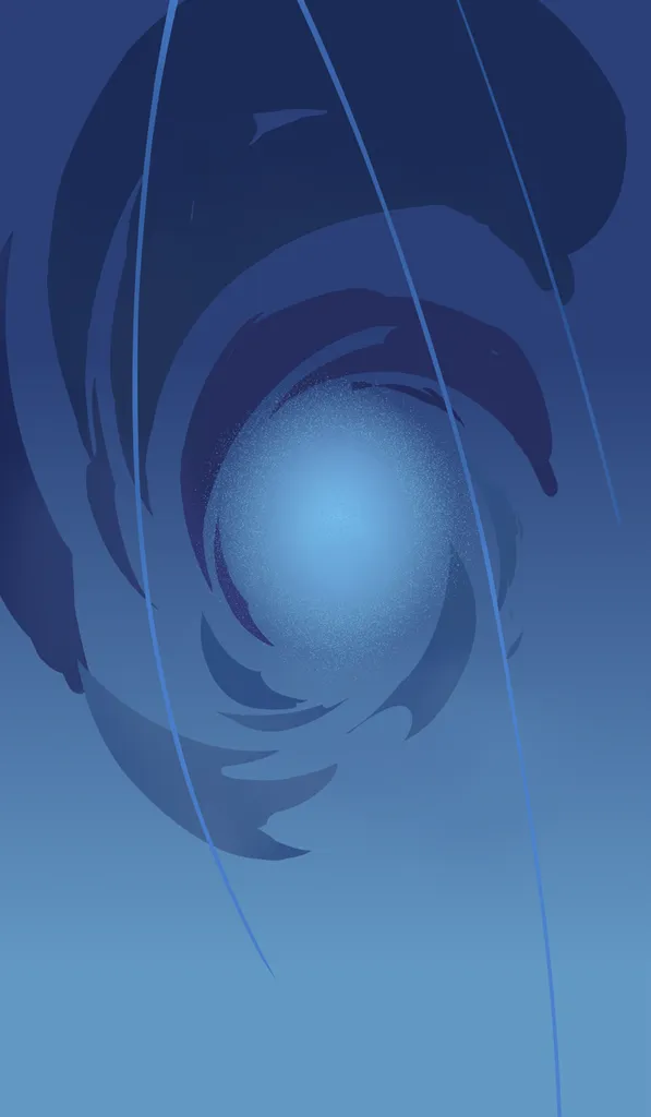 Yelan · TCG talent card, background layer from Genshin Impact