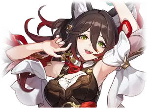 Tingyun · Special action art from Honkai: Star Rail
