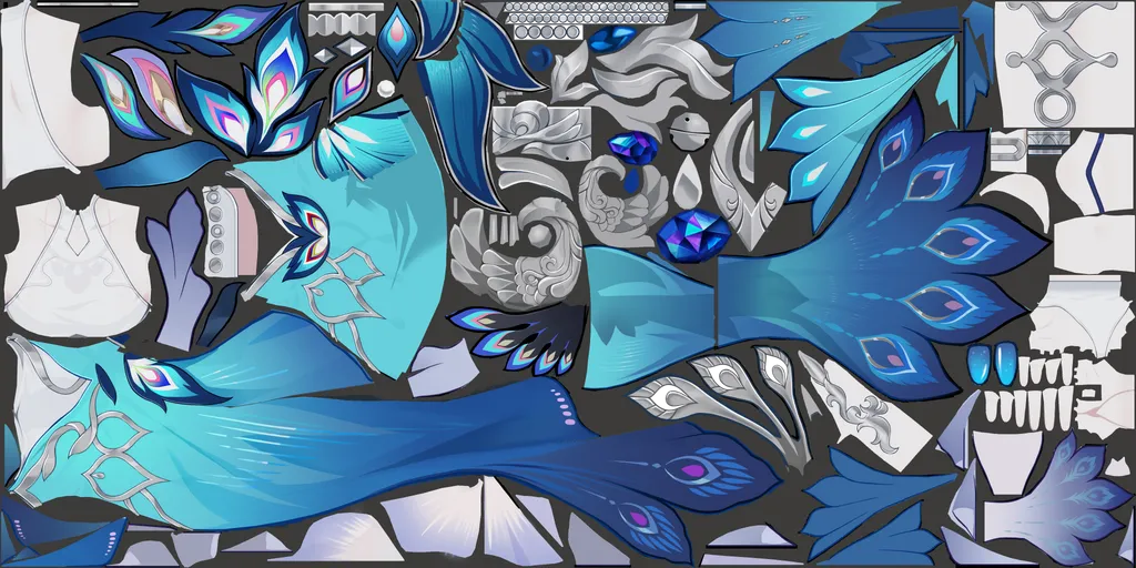 Yao Guang · Body colour texture from Honkai: Star Rail