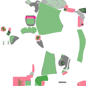Iansan · Body lightmap texture