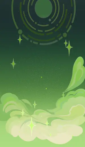 Kirara · TCG talent card, background layer