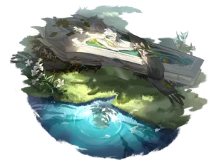 Luocha · Splash art (background) from Honkai: Star Rail