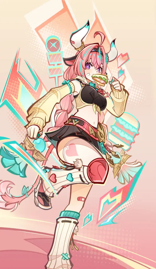 Varesa · TCG card art from Genshin Impact